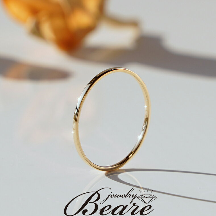 楽天市場】18金 リング（サイズ（指輪）9号）（ジュエリー