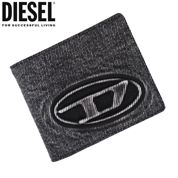 楽天市場】diesel 財布 二つ折り（柄ロゴ）の通販