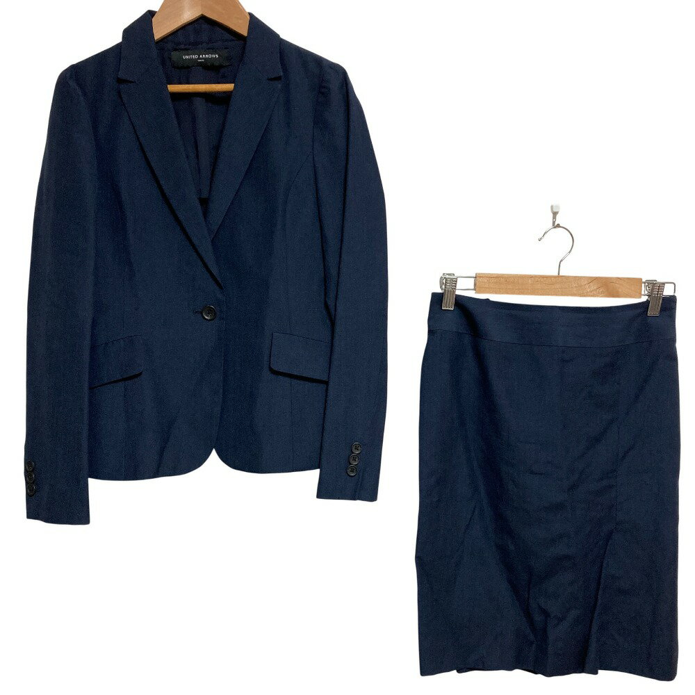 楽天市場】UNITED ARROWS（カラーネイビー）（スカートスーツ｜スーツ