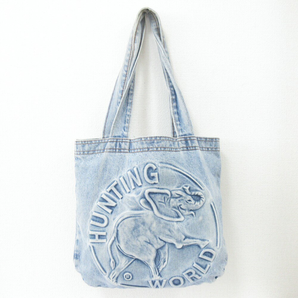 楽天市場】ハンティングワールド トートバッグ デニムの通販