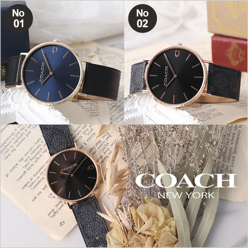 と*ん様 COACH ブラック ラバーバンド 時計 と*ん様 COACH ブラック ラバー
