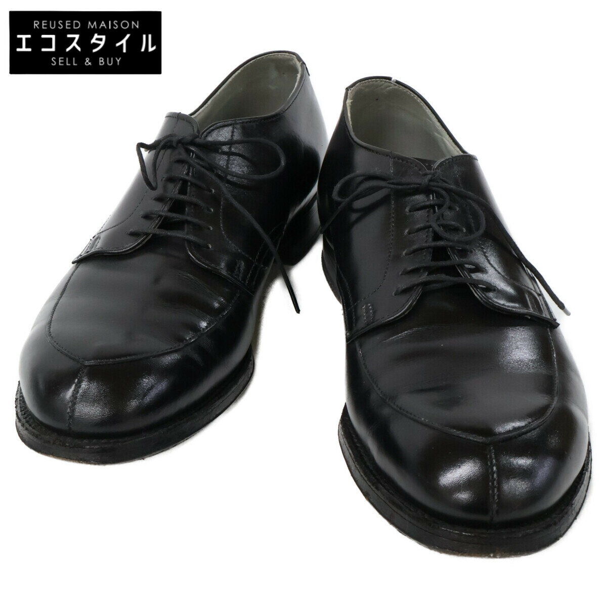 Alden オールデン ブラックカーフ セミブローグ 7.5 ジャンク品 Alden