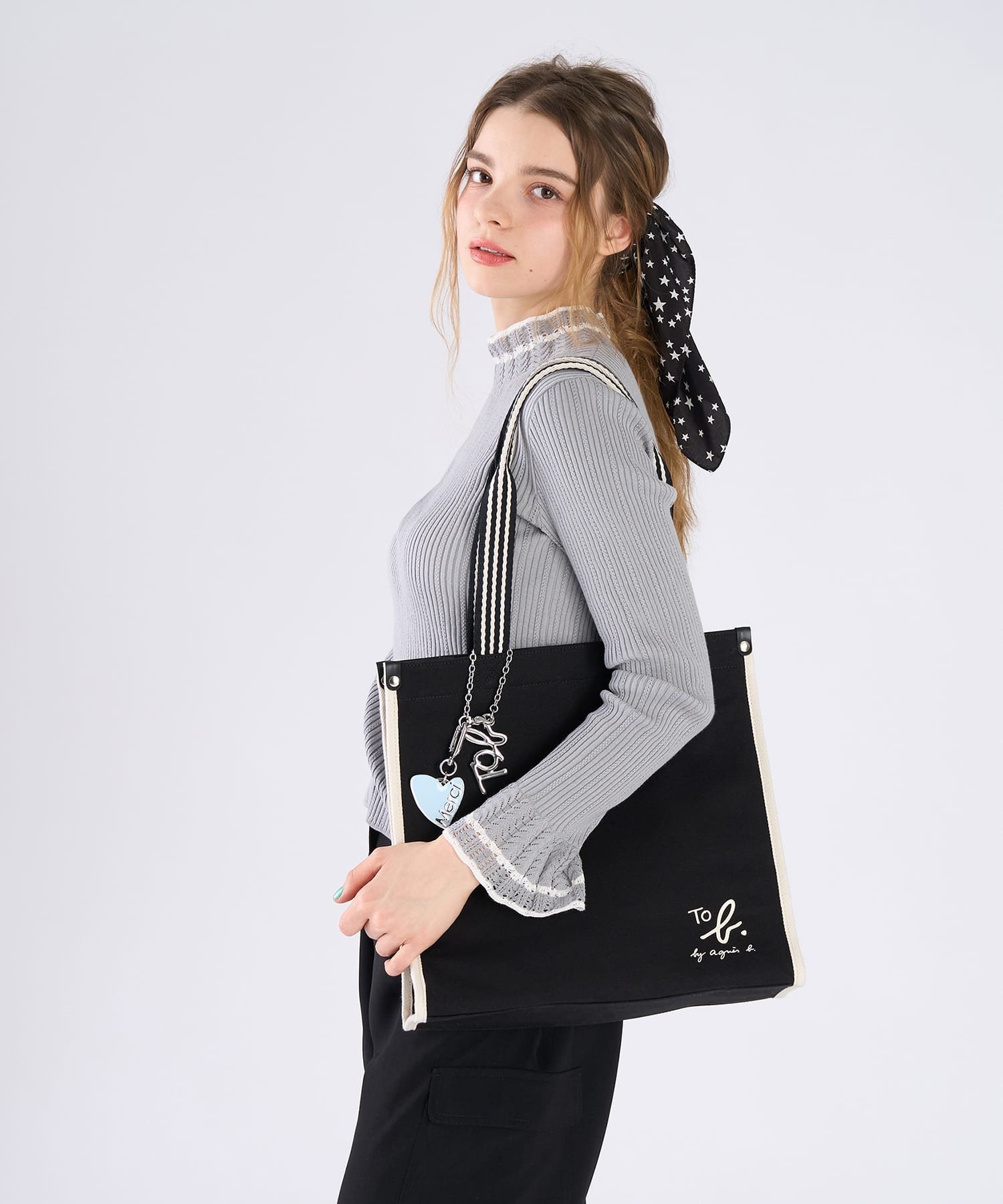 楽天市場】アニエスベー トートバッグ キャンバス（バッグ｜バッグ