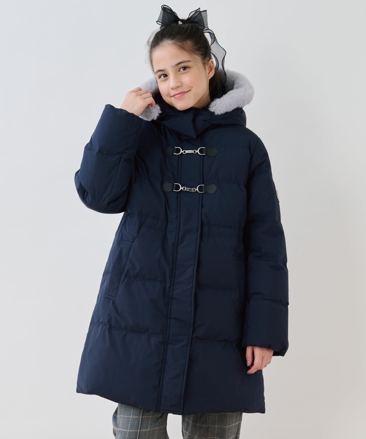 Bampoint ネイビー アウター ダウン 12m Bampoint ネイビー アウター