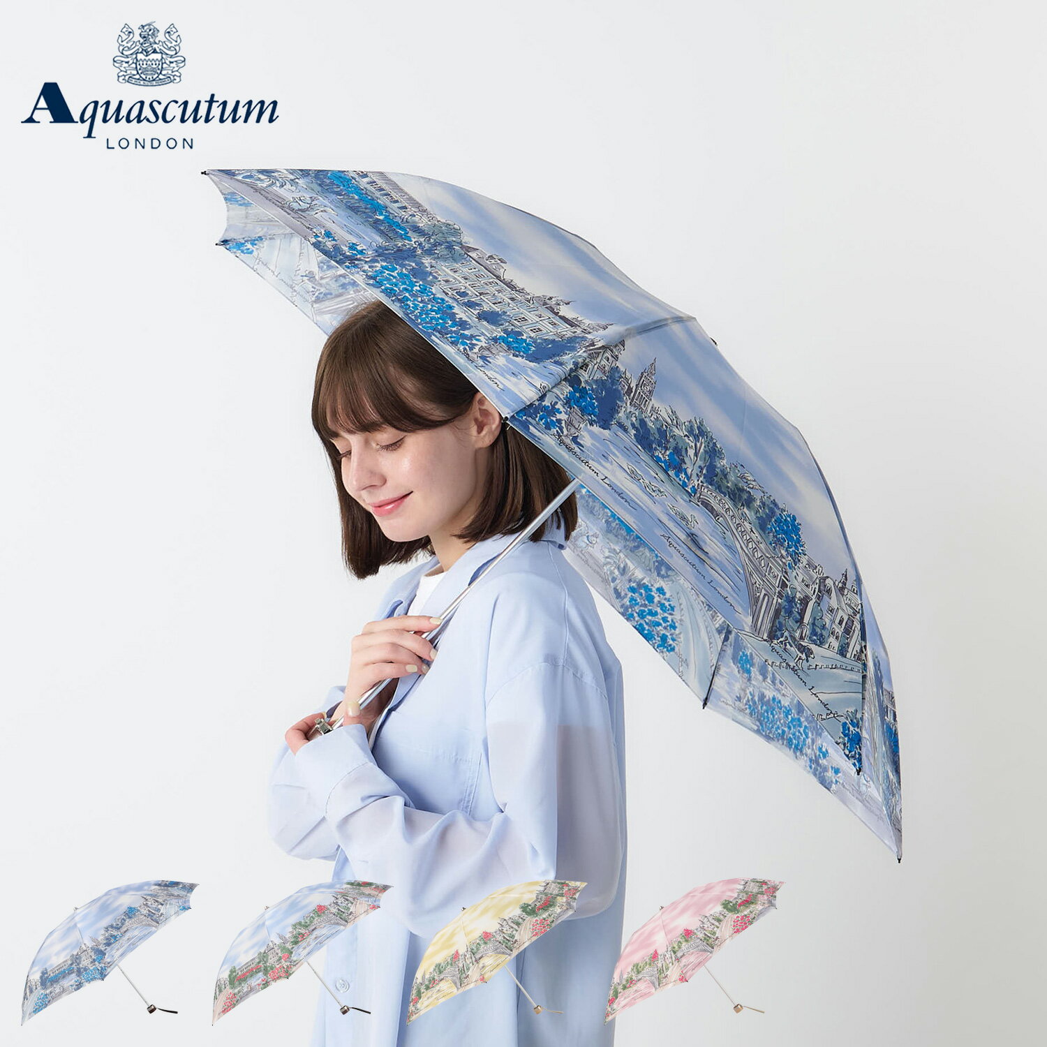 楽天市場】アクアスキュータム 折りたたみ傘の通販