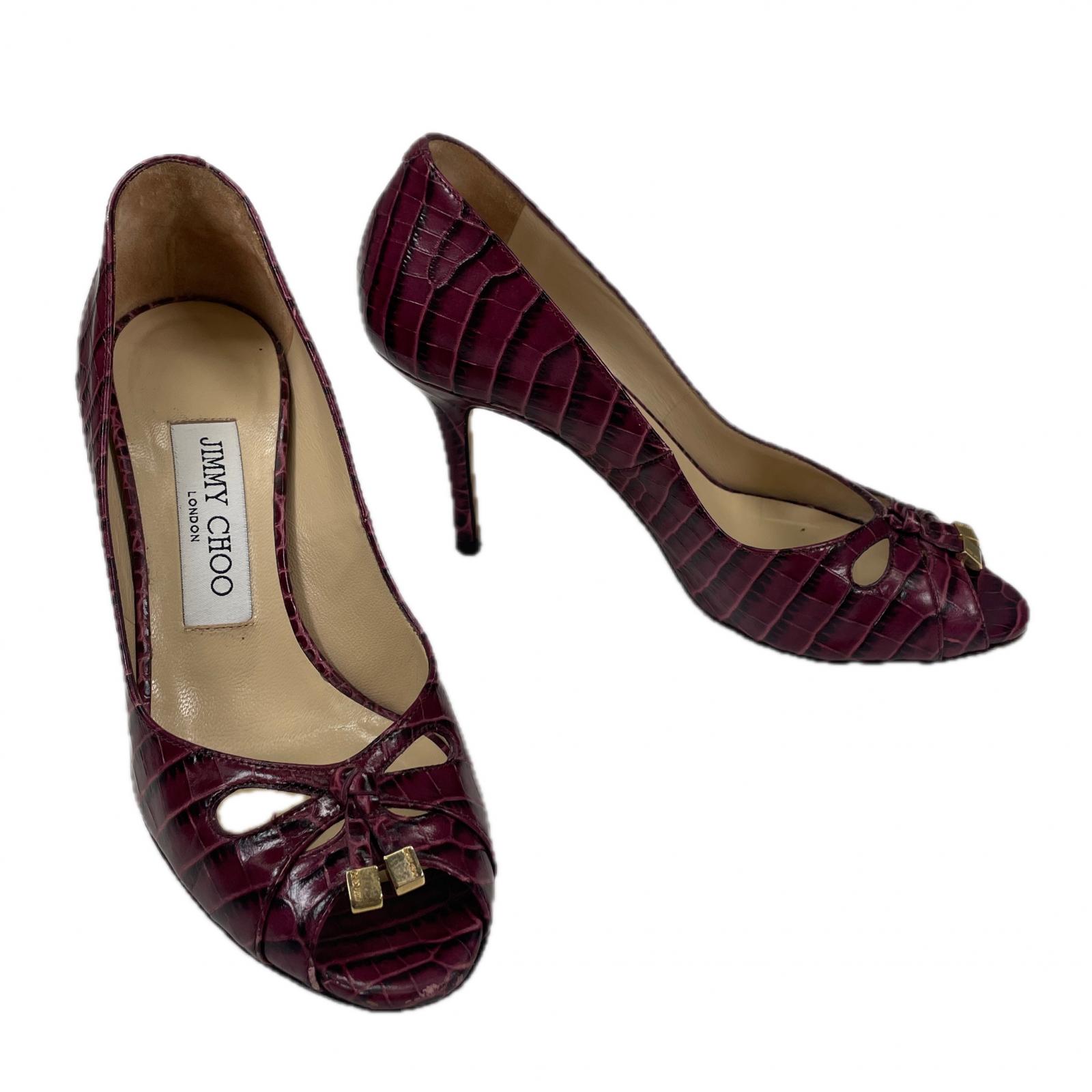 楽天市場】パイソン柄（ブランドジミーチュウ）（靴）の通販