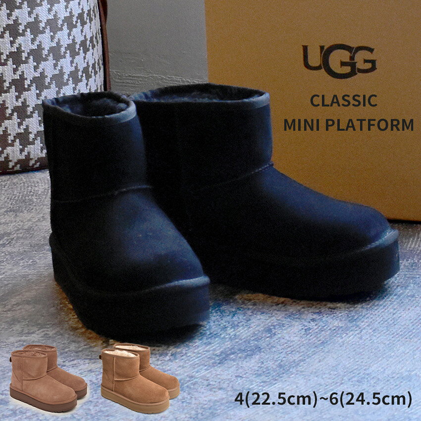 楽天市場】ugg クラシックミニ ブラックの通販