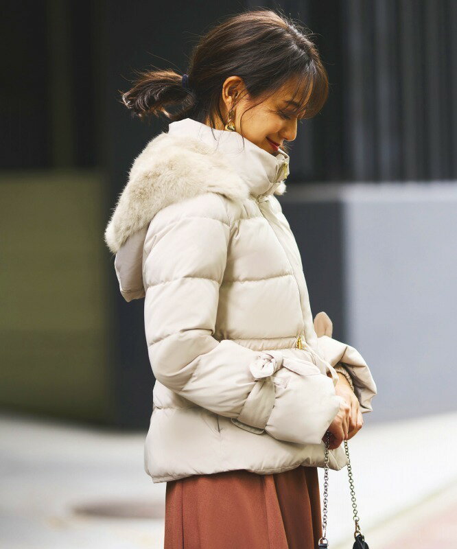 楽天市場】アーバンリサーチ ダウン ラビットファーの通販