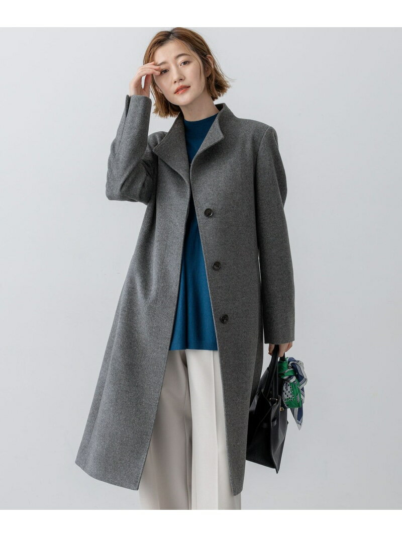 楽天市場】23区 ウールアンゴラビーバー スタンドカラーコートの通販