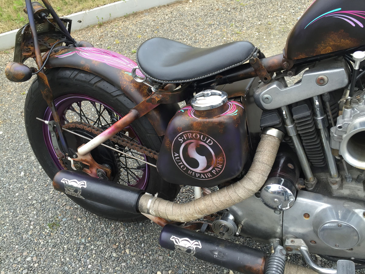 ハーレーカスタムペイント | エアブラシTOMOHIRO（トモヒロ）-奈良の