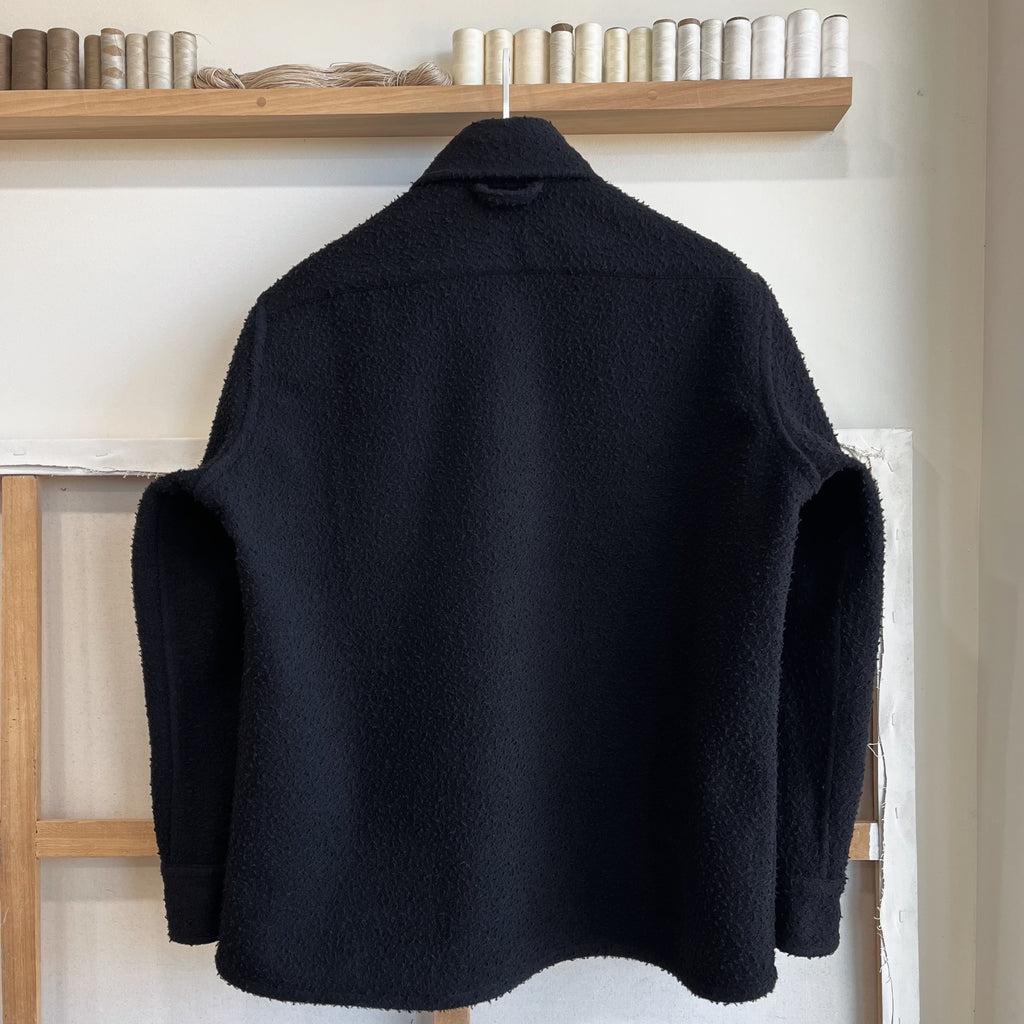 Nero Casentino Wool Chore Coat – TONY SHIRTMAKERS