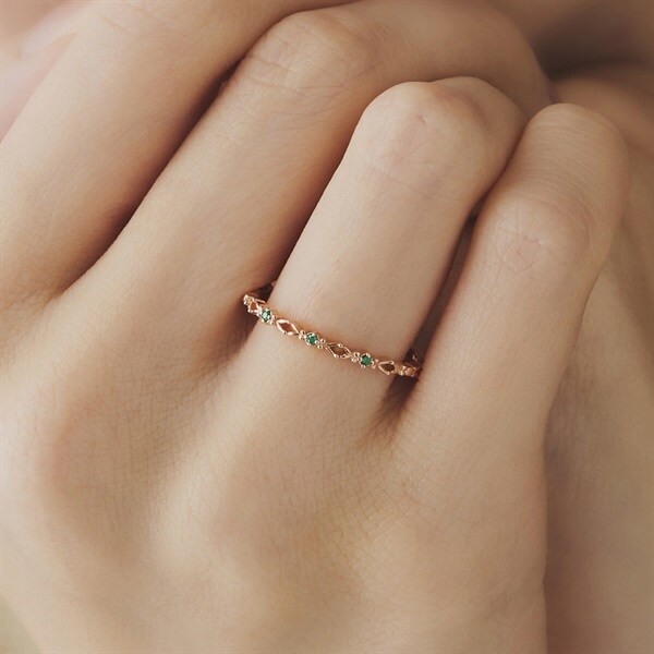 K10ピンクゴールド リング | 152316043105 | 【公式】Canal4℃ (カナル