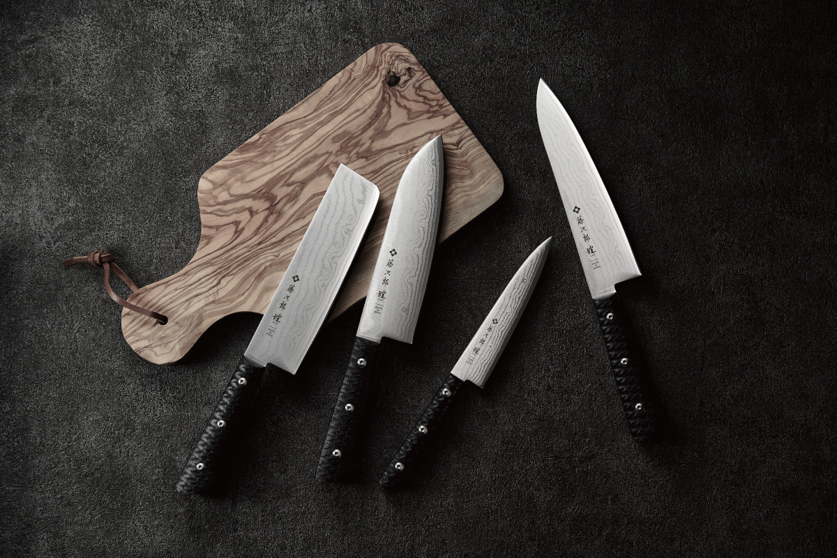 燕三条製包丁の【藤次郎オンラインショップ】 / 藤次郎 鎧 牛刀 180mm