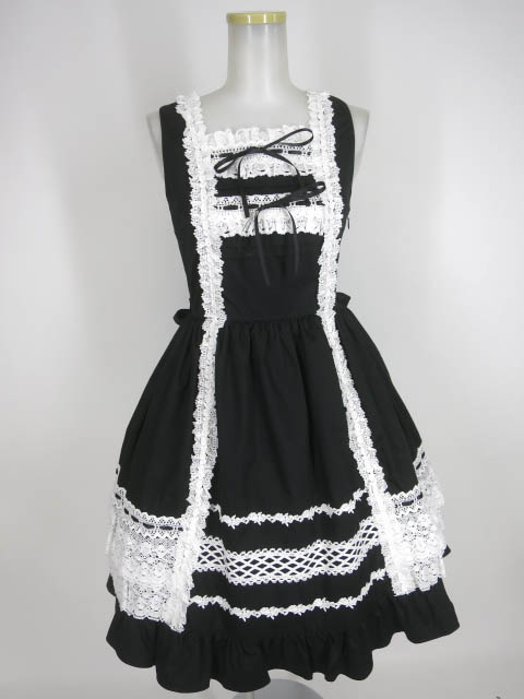 BABY, THE STARS SHINE BRIGHT / レースフリルジャンパースカート