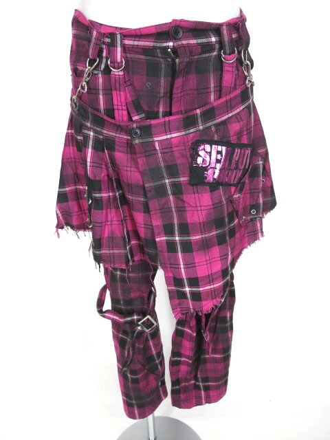 SEX POT / チェック柄ボンテージパンツ | 高価買取ならTokyo Alice