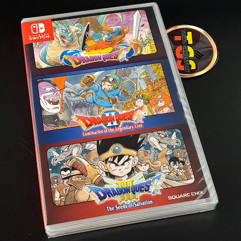 DRAGON QUEST TRILOGY COLLECTION 1-2-3 SWITCH ASIAN WITH ENGLISH