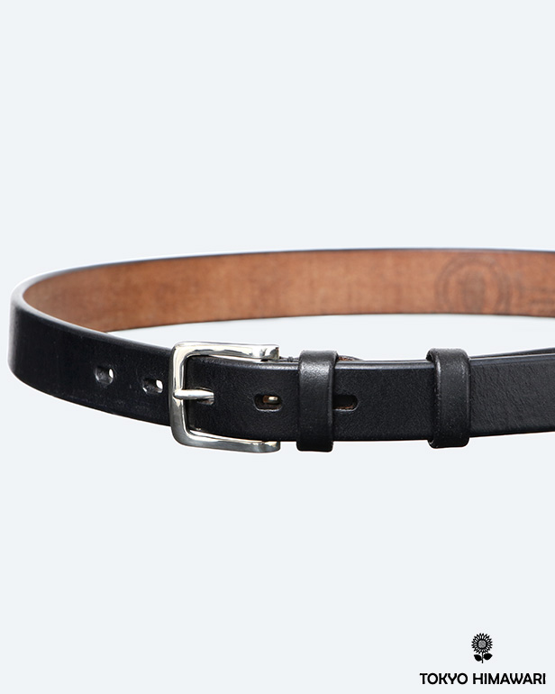 東京ヒマワリ / 池之端銀革店 UKサドルレザースペシャルベルト 銀製