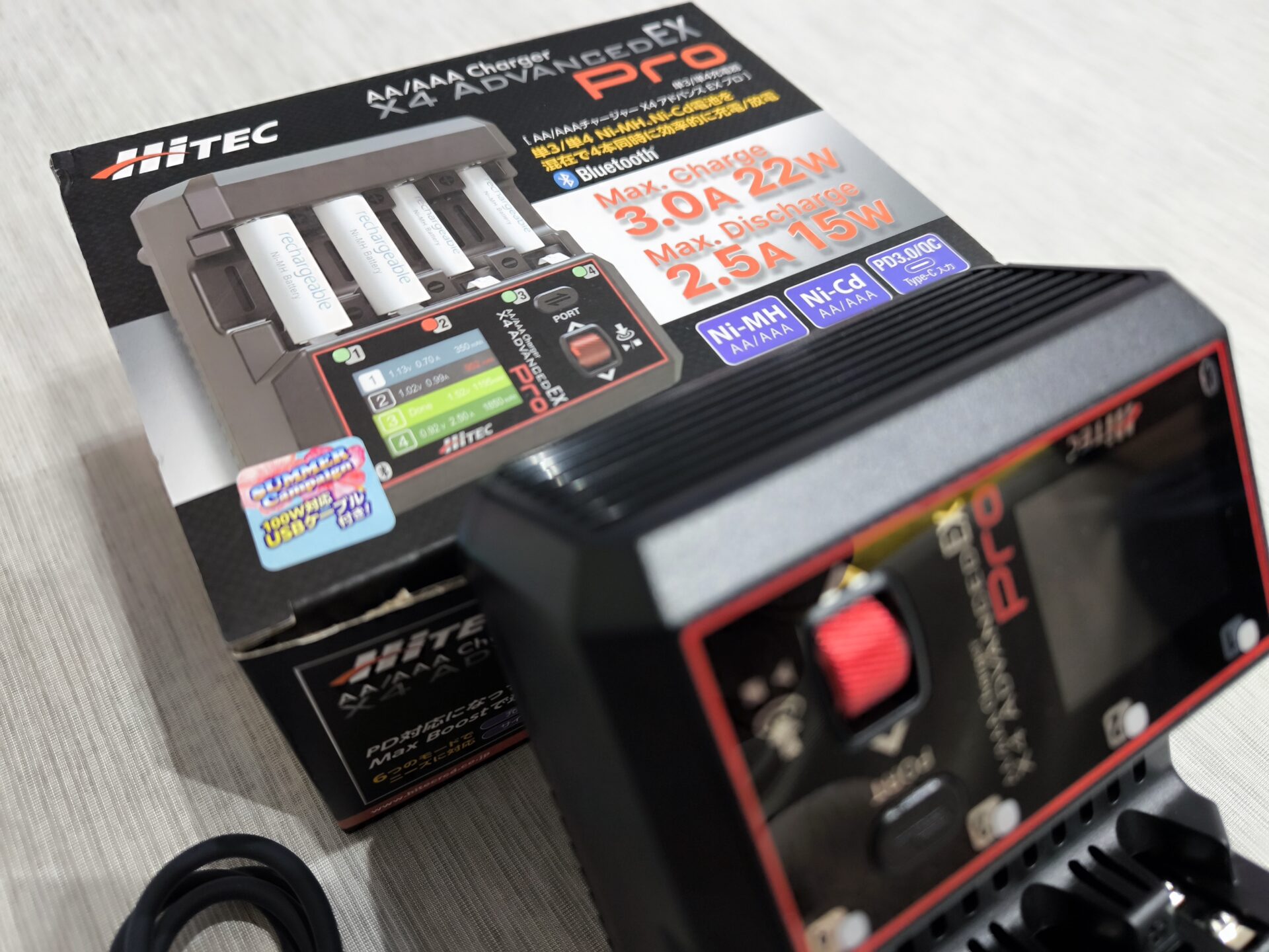 ミニ四駆】Hitec X4 Advanced EX Proレビュー！初心者が挑む開封と使い方