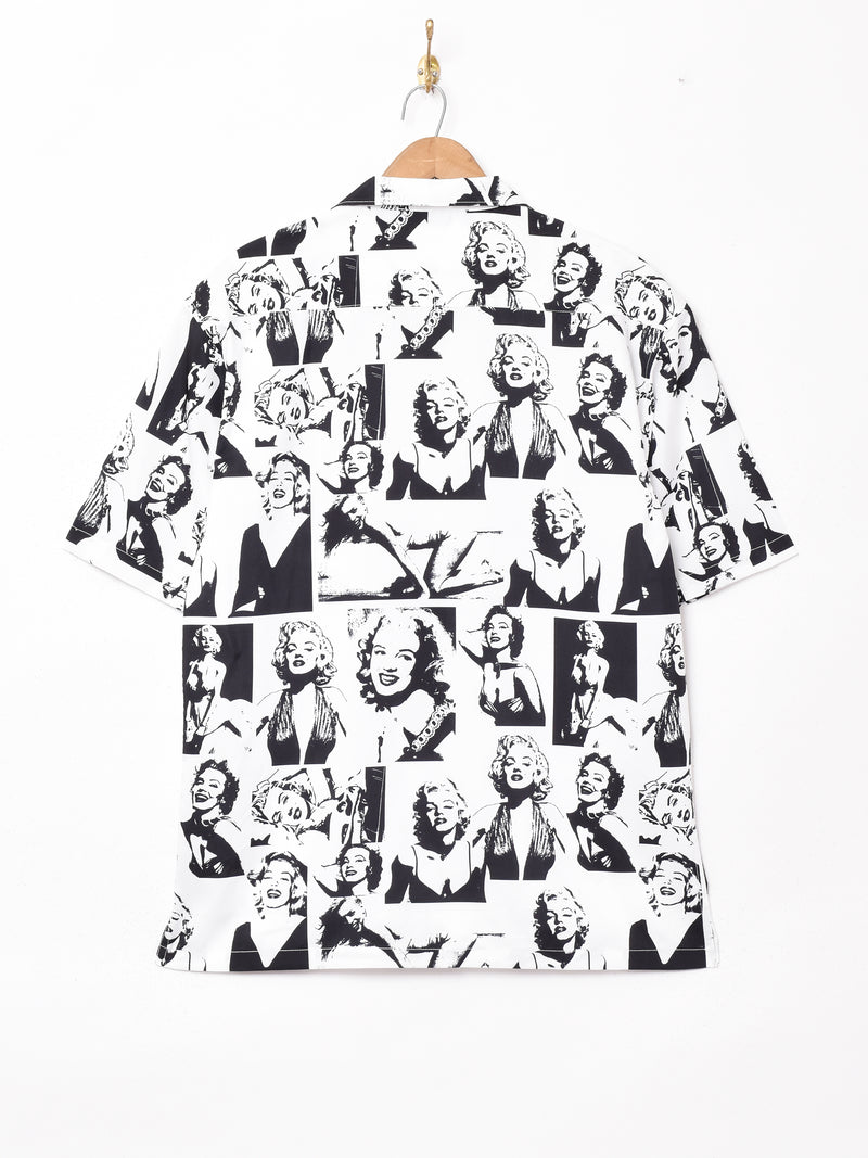 TEMPTATION マリリンモンロー 総柄 半袖シャツ – 古着屋Top of the