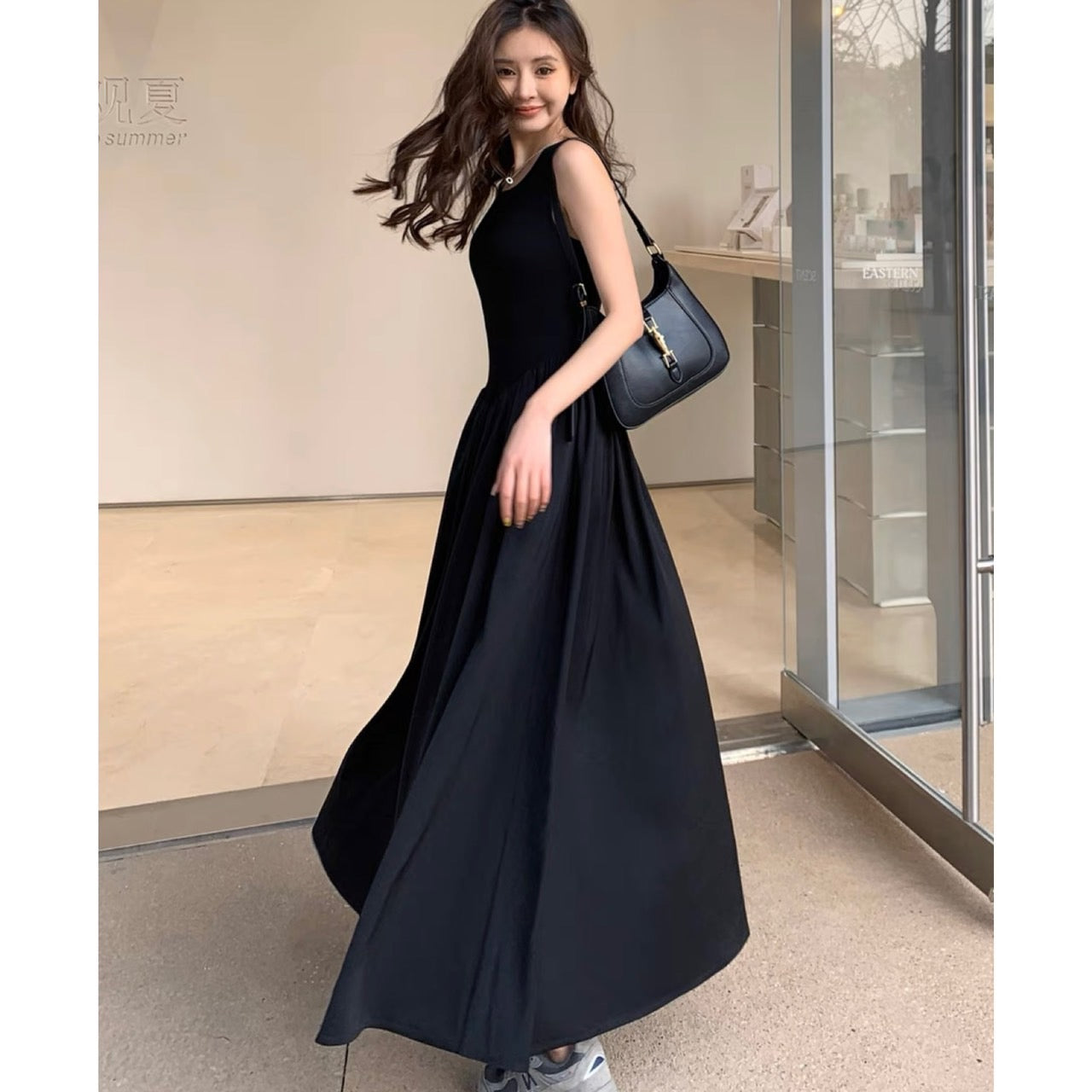 タンクトップ切り替えワンピース – TORUGATO