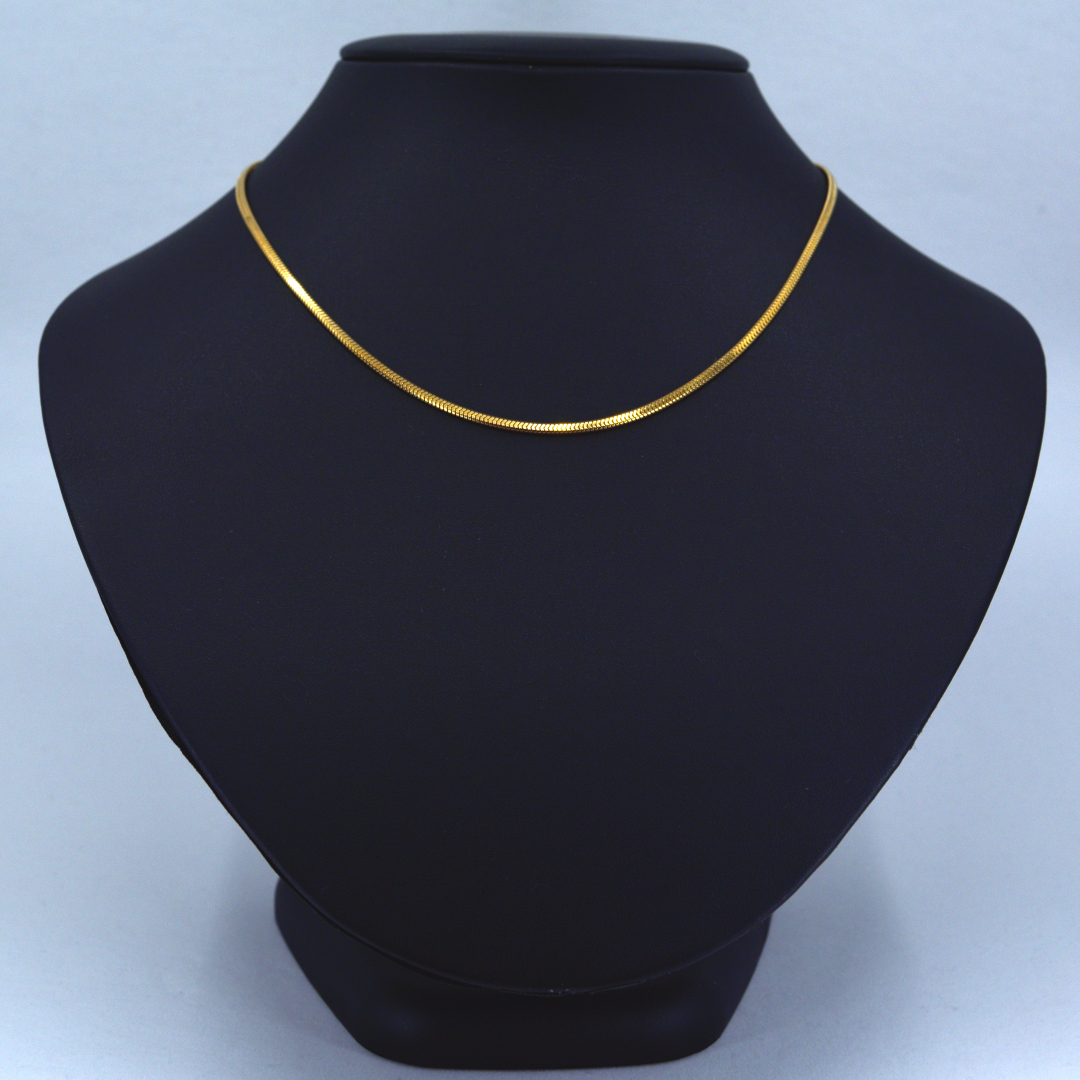 K18 スネークチェーン ネックレス | 中古通販 | 【公式】TORAFUKU(虎福)