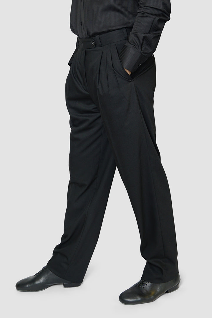 Masculine Classic Tango Pants by Touchline Tango I Black Tango