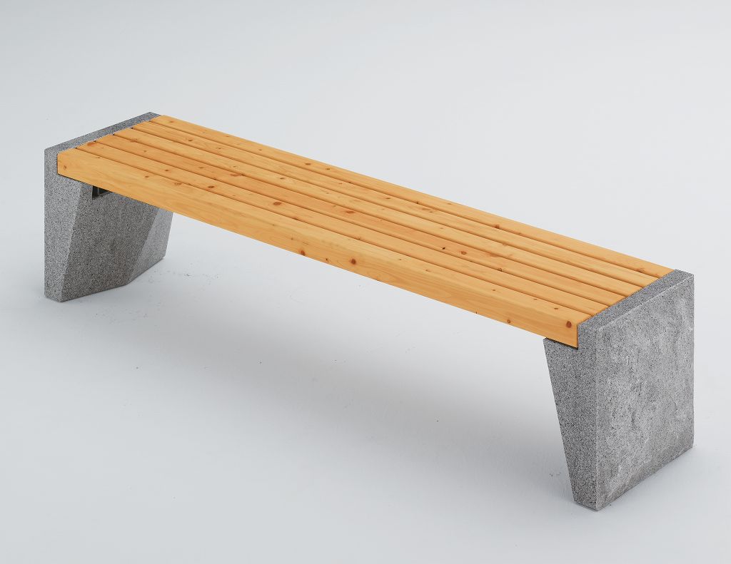 御影石ベンチ EX-13601WM