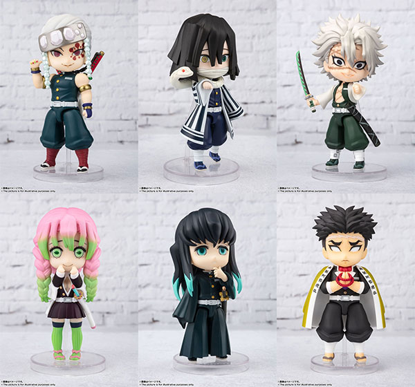 鬼滅の刃】Figuarts mini『宇髄天元』『伊黒小芭内』『不死川実弥