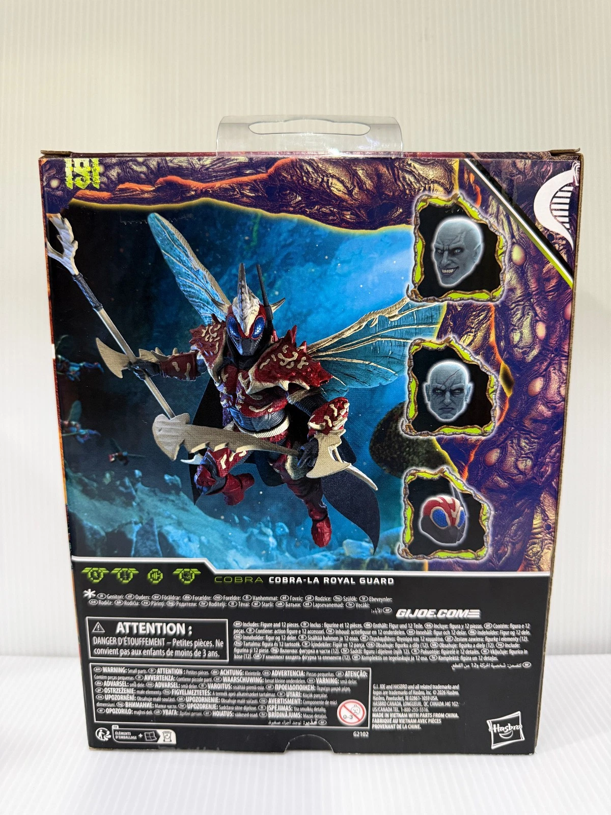 Cobra La Royal Guard and Ninja Force Zartan GI Joe Classified