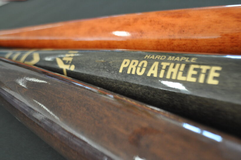 硬式 北米産メープル オーダーバット | 有限会社トヤマ運動具製作所
