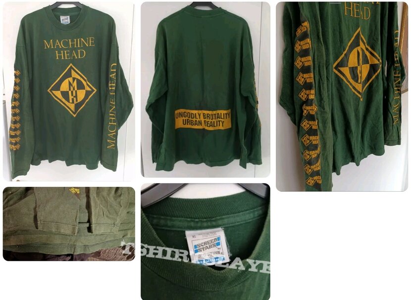 Machine Head Tour 1995 Longsleeve 75$ | TShirtSlayer TShirt and