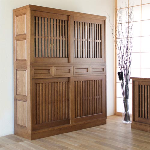 楽天市場】旭川家具 山室家具製作所 民芸家具 北の匠 No.1,2 水屋 国産