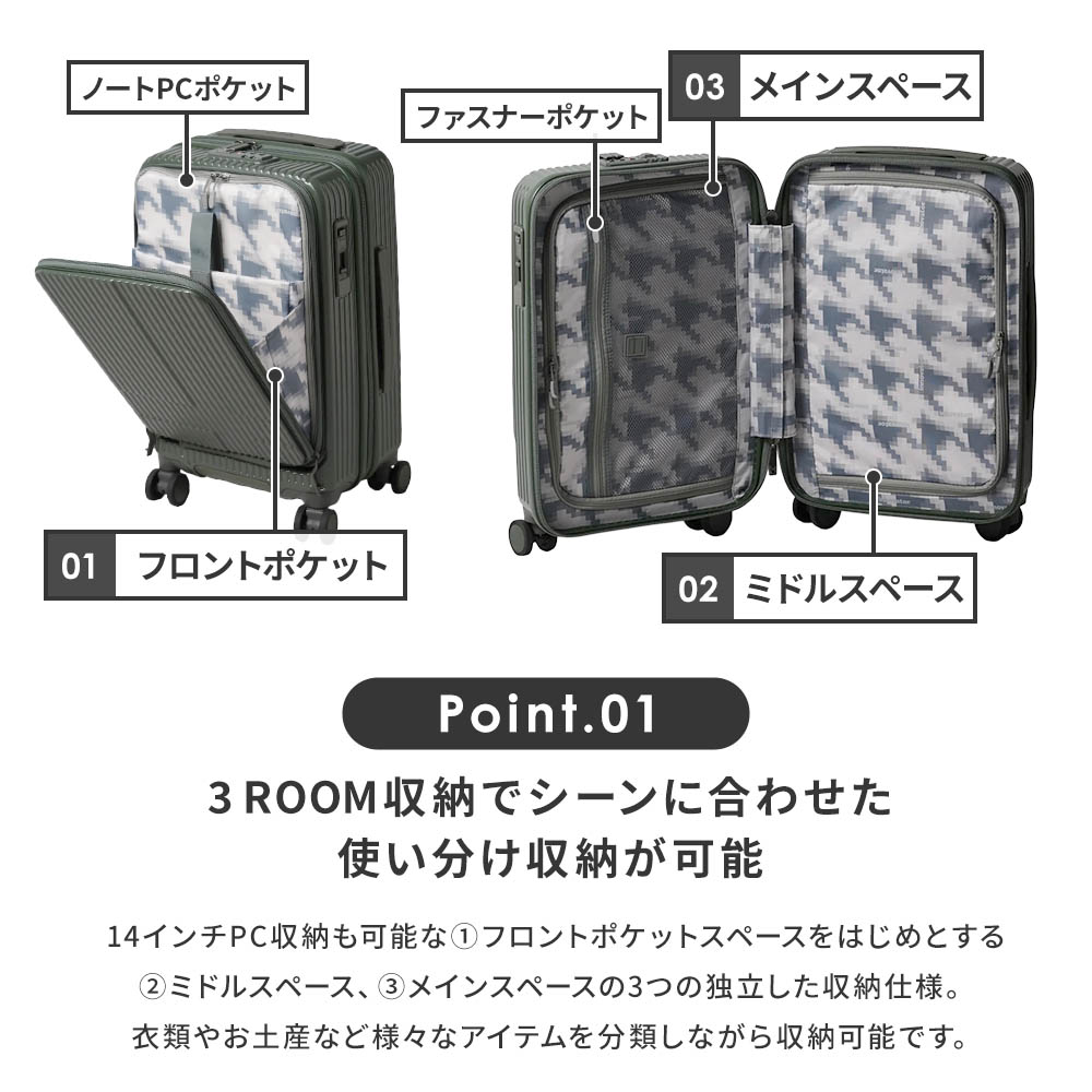 楽天市場】正規品 イノベーター Innovator スーツケース 機内持ち込み