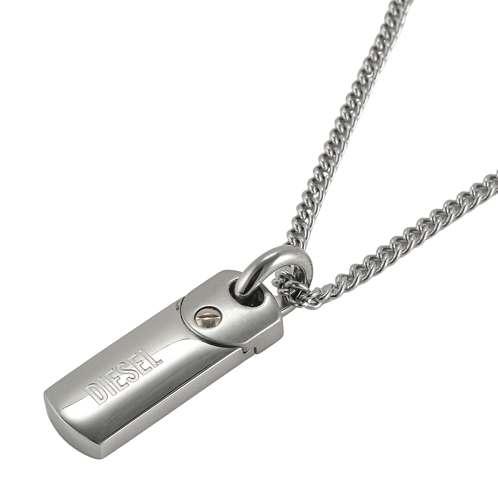楽天市場】【送料無料】DIESEL ディーゼル ネックレス ドッグタグ