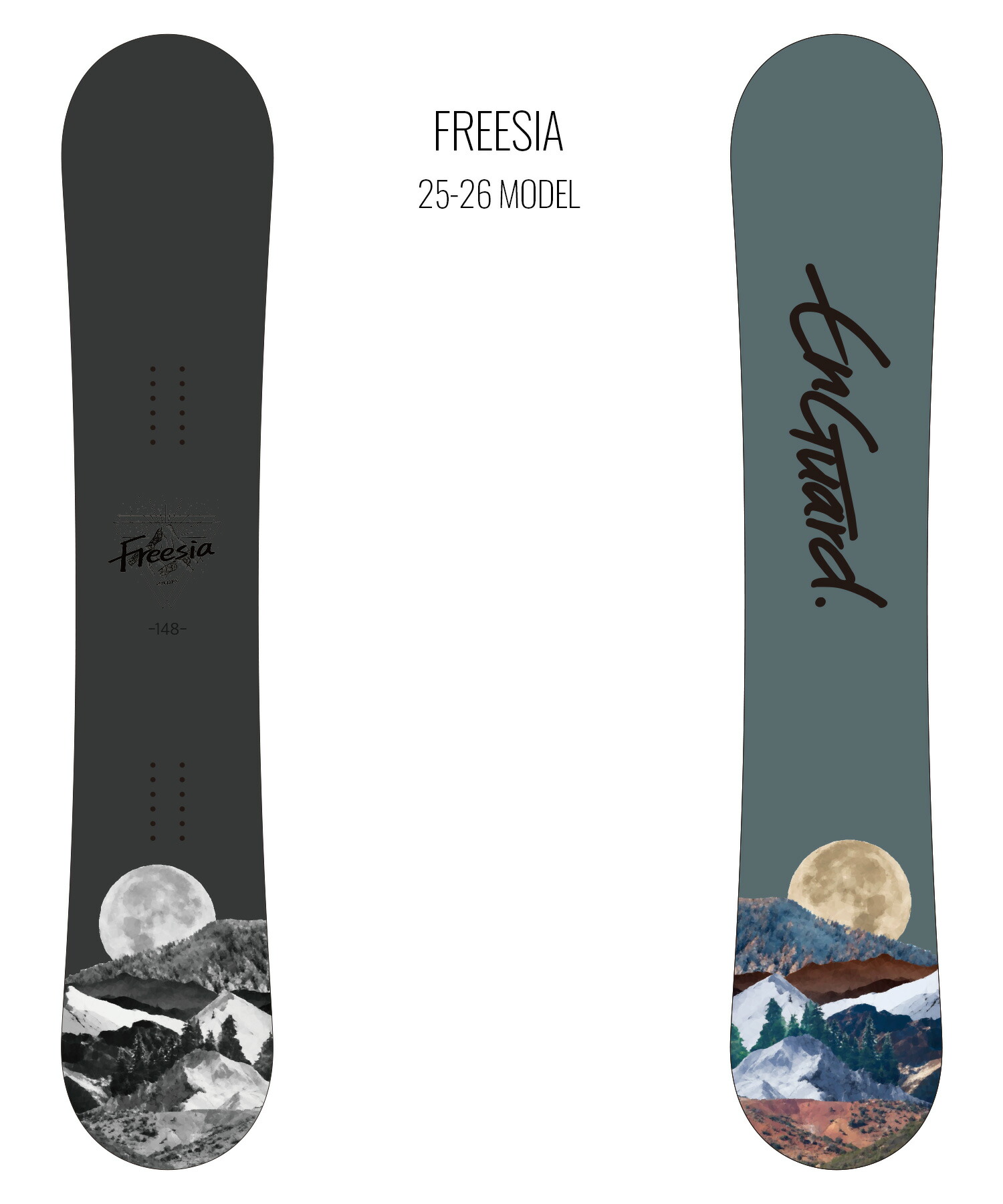 楽天市場】EnGuard アンガード スノーボード 板 ユニセックス Freesia