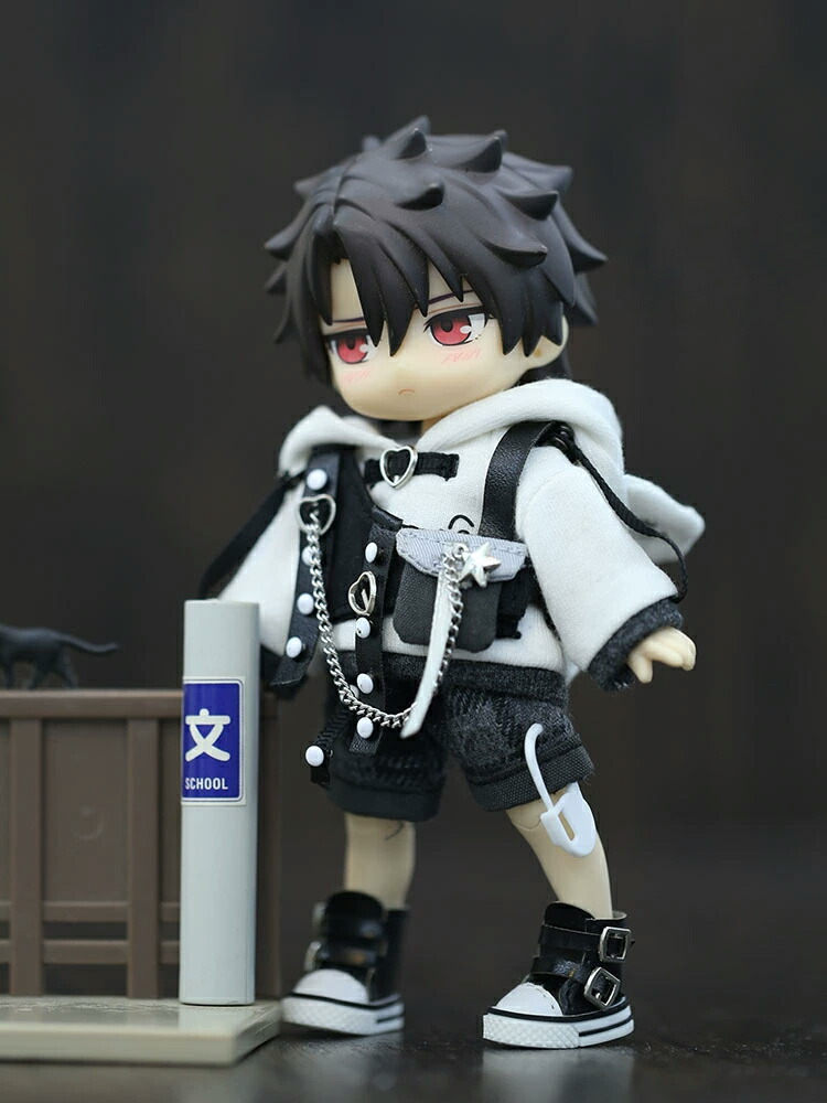 楽天市場】オビツ11 ドール 人形 服 甘辛 キャット 猫 3点セット