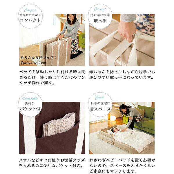 楽天市場】【楽天ランキング1位受賞】farska コンパクトベッド FIT-L 9