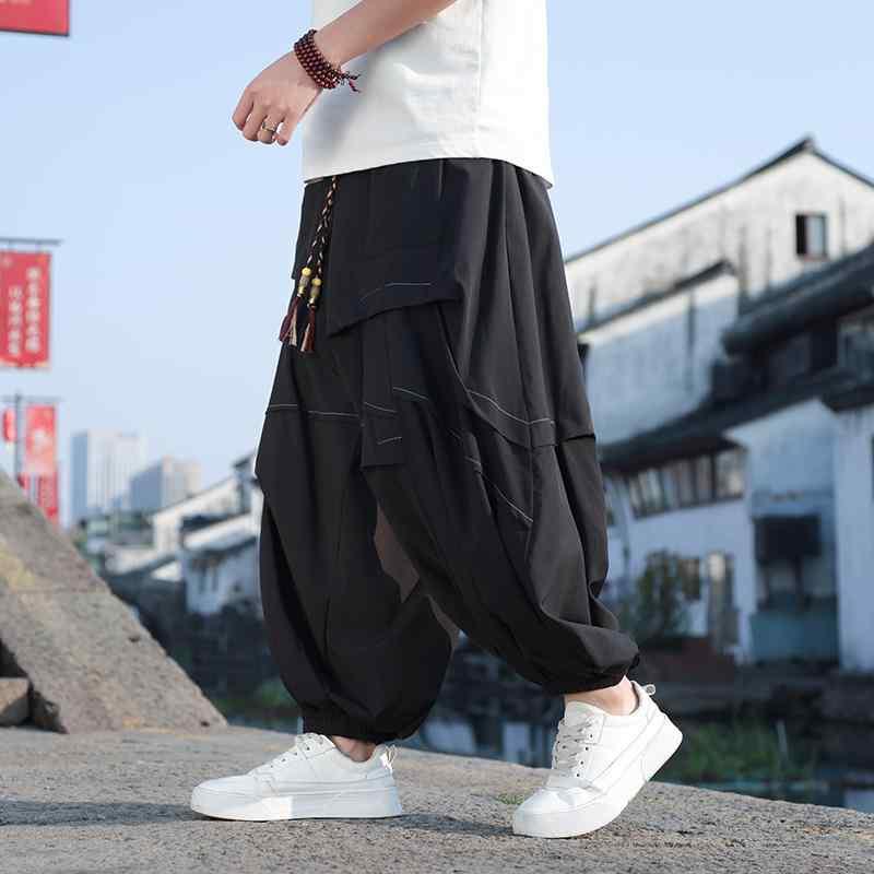 楽天市場】サルエルパンツ メンズ カジュアル ルーズ ゆったり ラフ