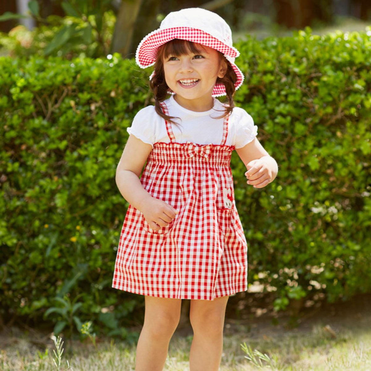 楽天市場】セール30%OFF！ミキハウス うさこ 重ね着風ワンピース(110cm