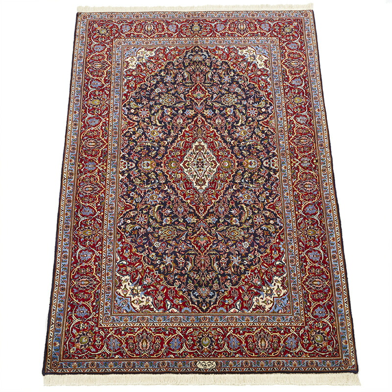 楽天市場】ペルシャ絨毯 カシャーン 227×130cm / ウール 手織り 手作業