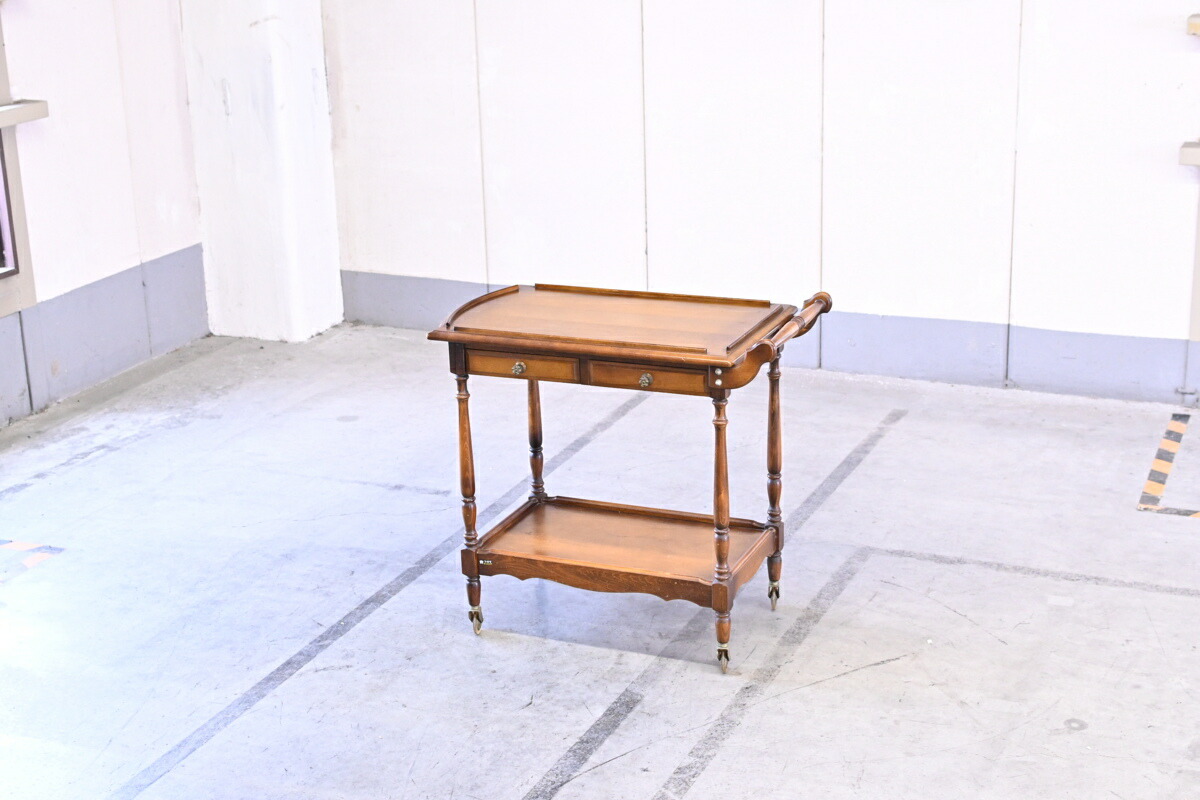 楽天市場】カリモク 「コロニアル」AO116 キッチンワゴン サービス