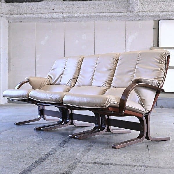 楽天市場】冨士ファニチア 27万「agio」3人掛けソファ 曲げ木