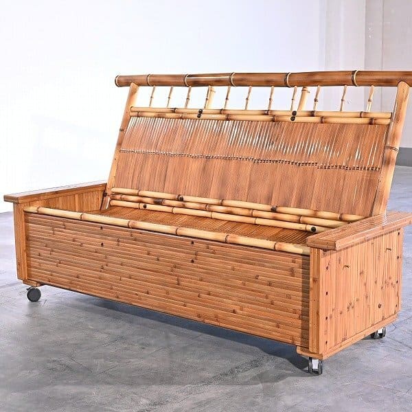 楽天市場】竹製家具 梅里竹芸 チェア 3人掛け 真竹 バンブー