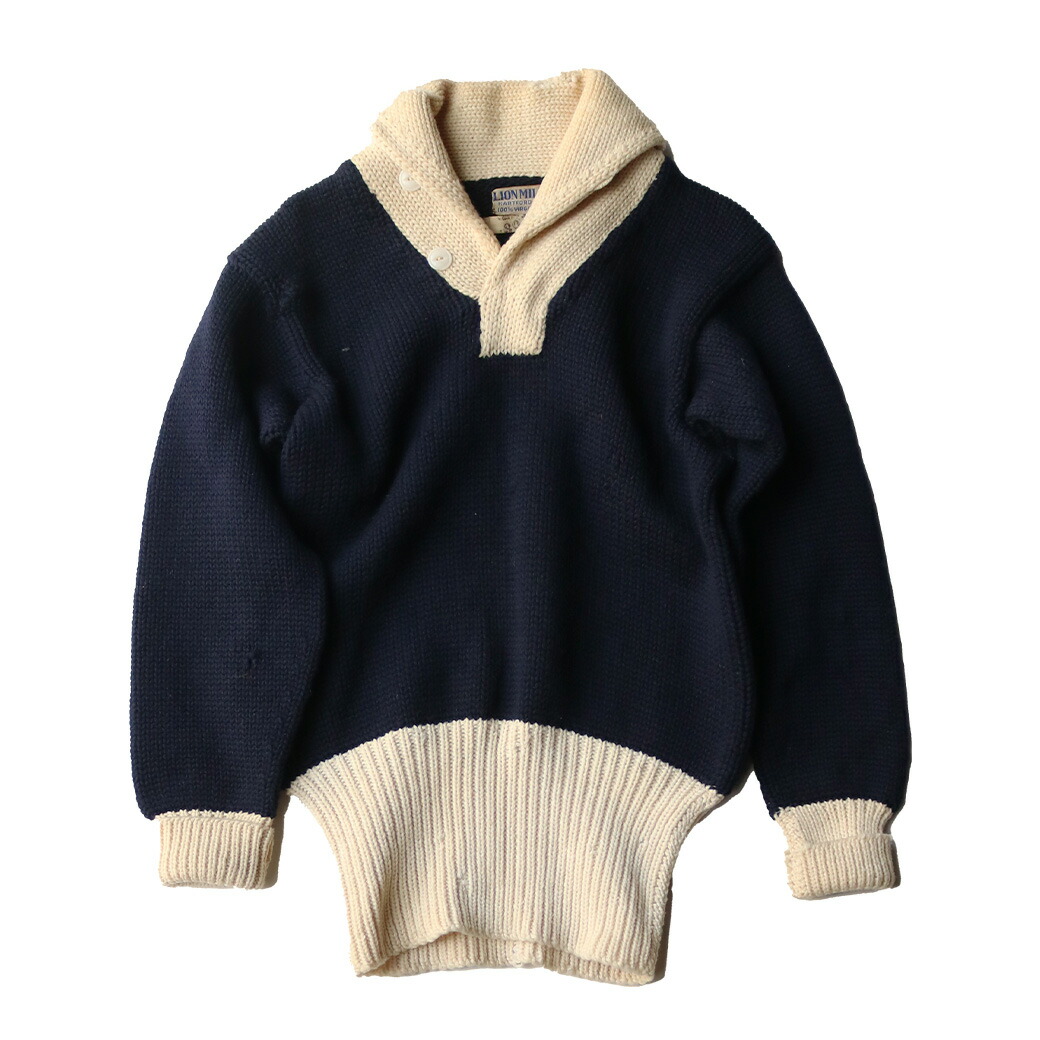 楽天市場】1930-40年代頃 ショールカラーセーター | メンズ古着