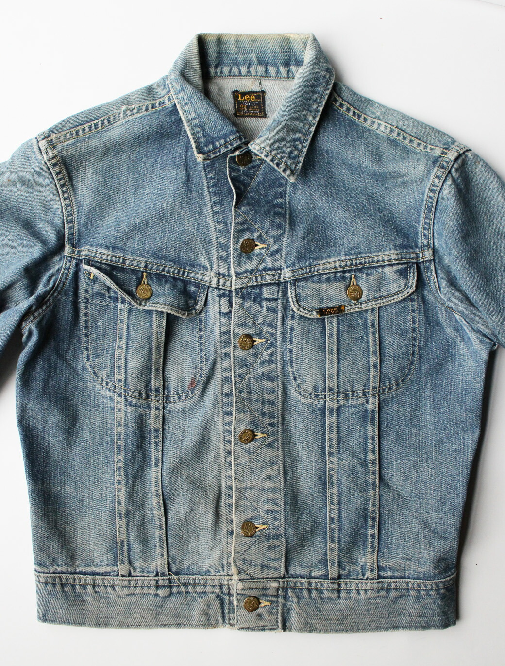 楽天市場】70年代頃 Lee 101-J デニムジャケット | メンズ古着