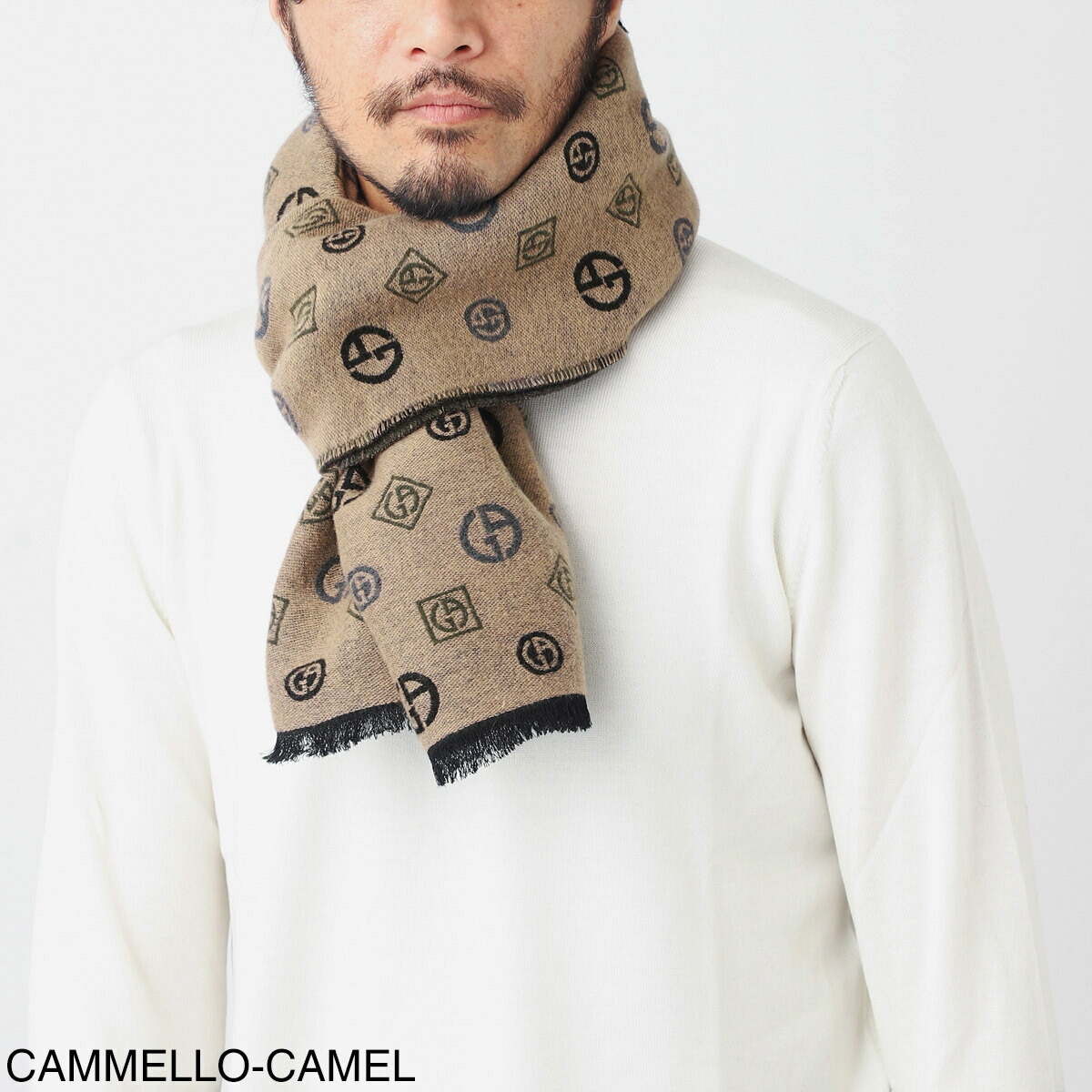 楽天市場】ジョルジオアルマーニ GIORGIO ARMANI スカーフ マフラー