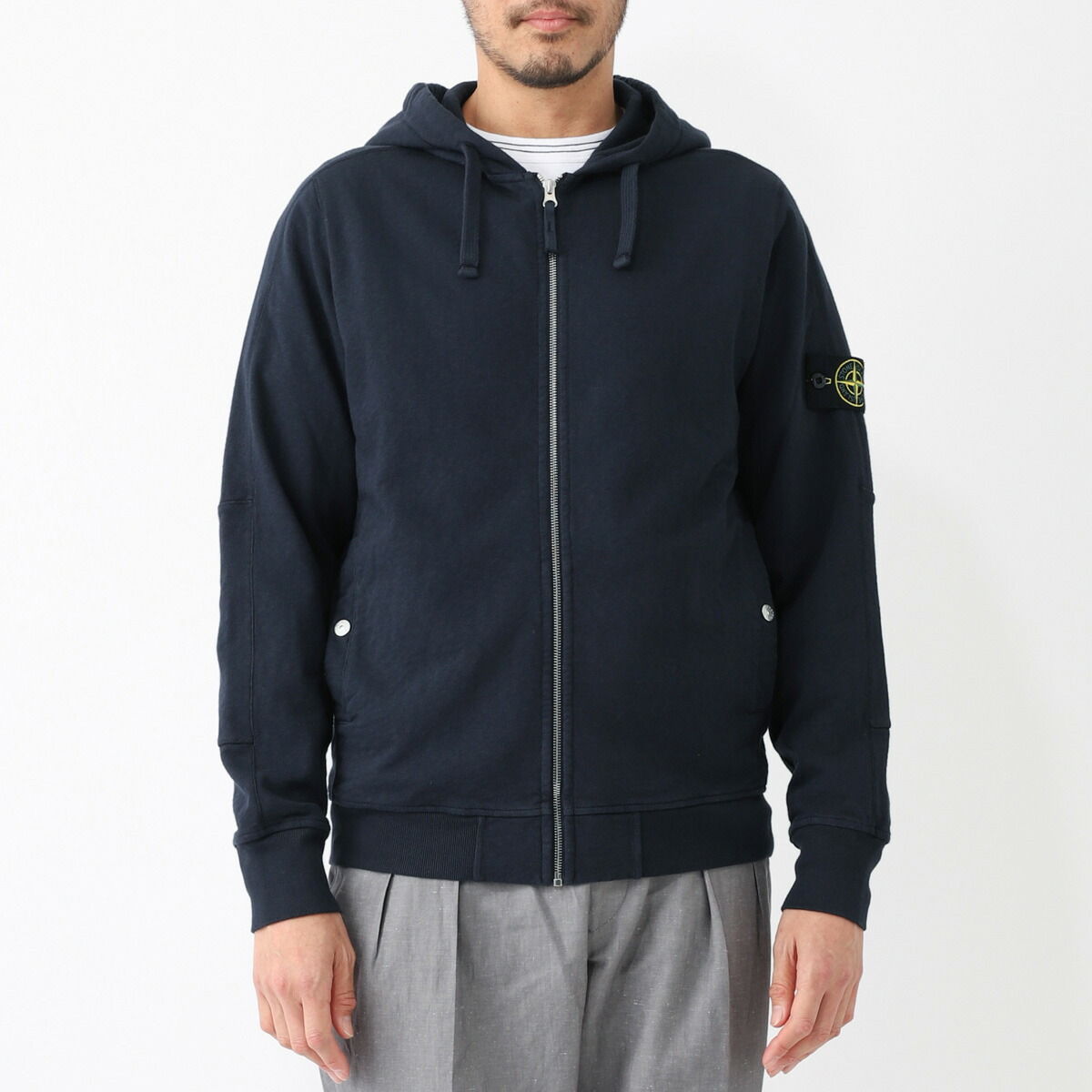 楽天市場】ストーンアイランド STONE ISLAND ジップアップパーカ