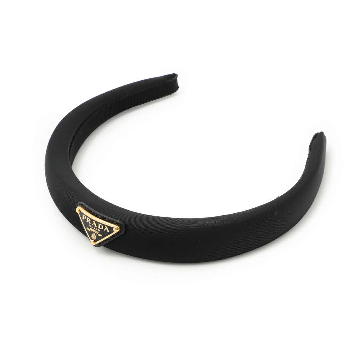 楽天市場】プラダ PRADA カチューシャ ヘッドバンド ブラック