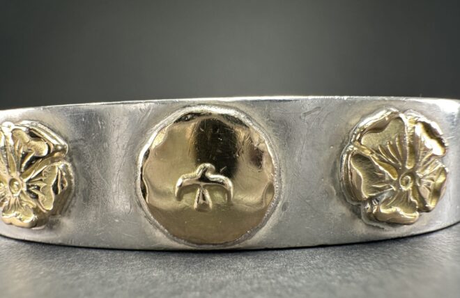 楽天市場】ゴローズ goro's OLD稀少 Wローズ平打ちブレス (S) バングル