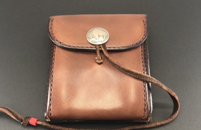 楽天市場】ゴローズ goro's [新品] 二つ折り財布 焦げ茶 ウォレット